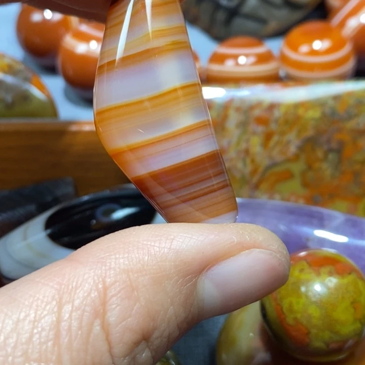 玛瑙/玉髓未镶嵌颈饰