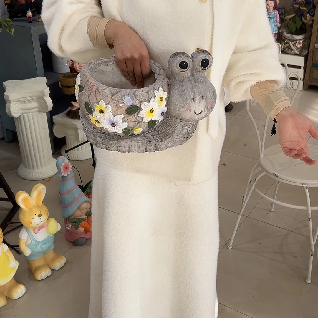 微瑕花园摆件红红火火
