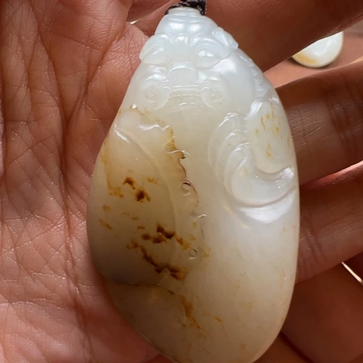 和田玉未镶嵌颈饰貔貅