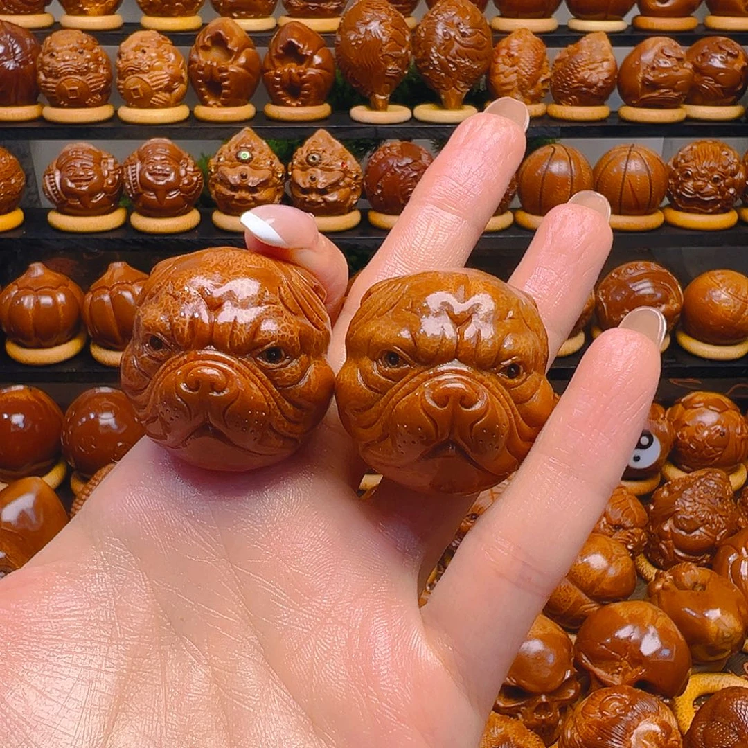 手串/手链橄榄核旺财一对