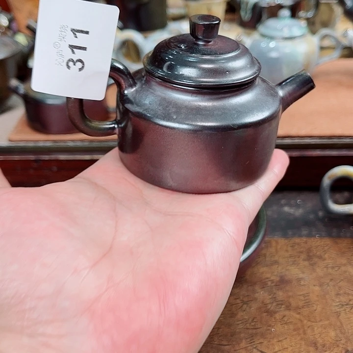大***筒沁庐柴窑古法柴烧全手工茶具