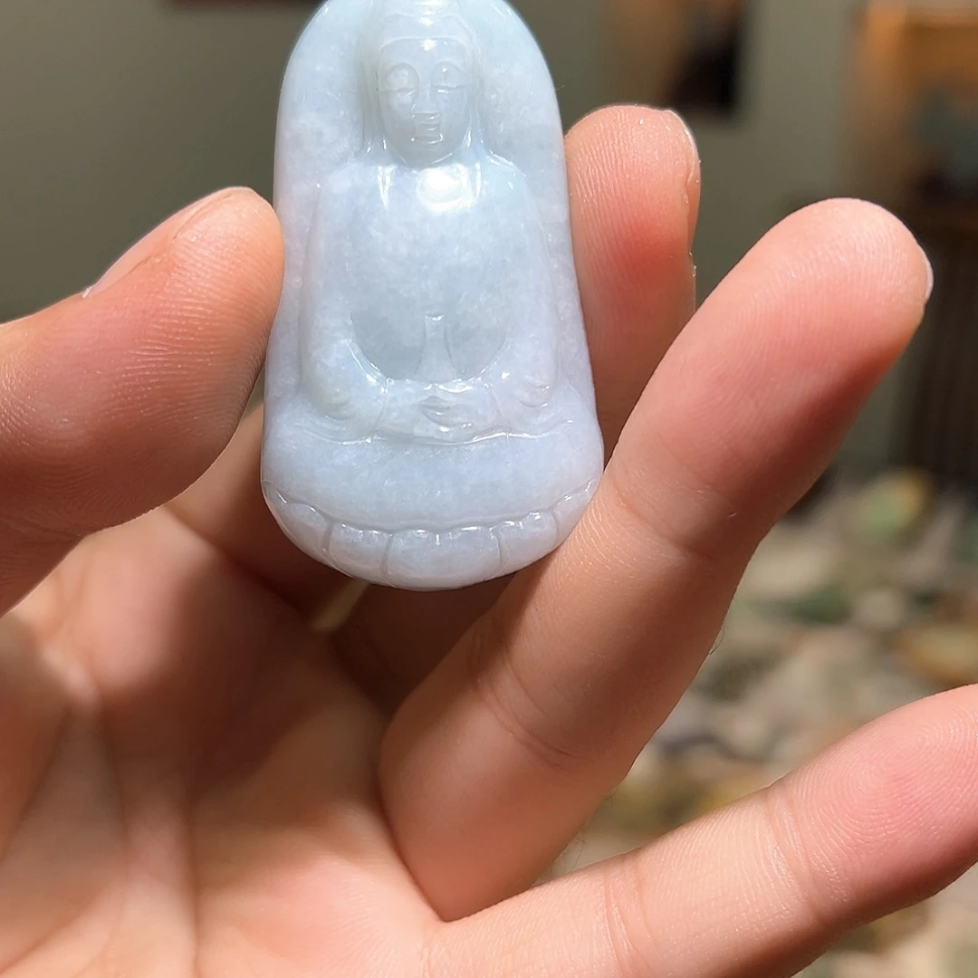 翡翠未镶嵌颈饰挂件