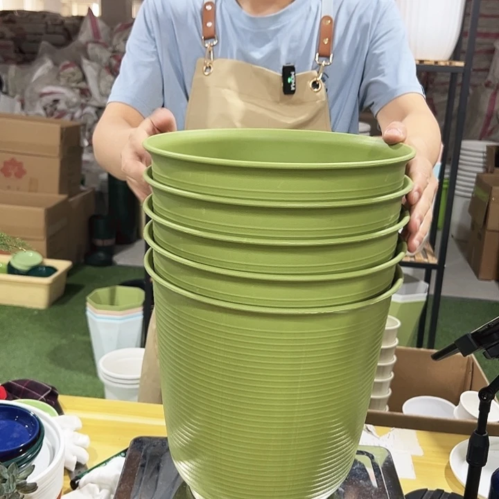 高陶21口27高27果绿无托5只