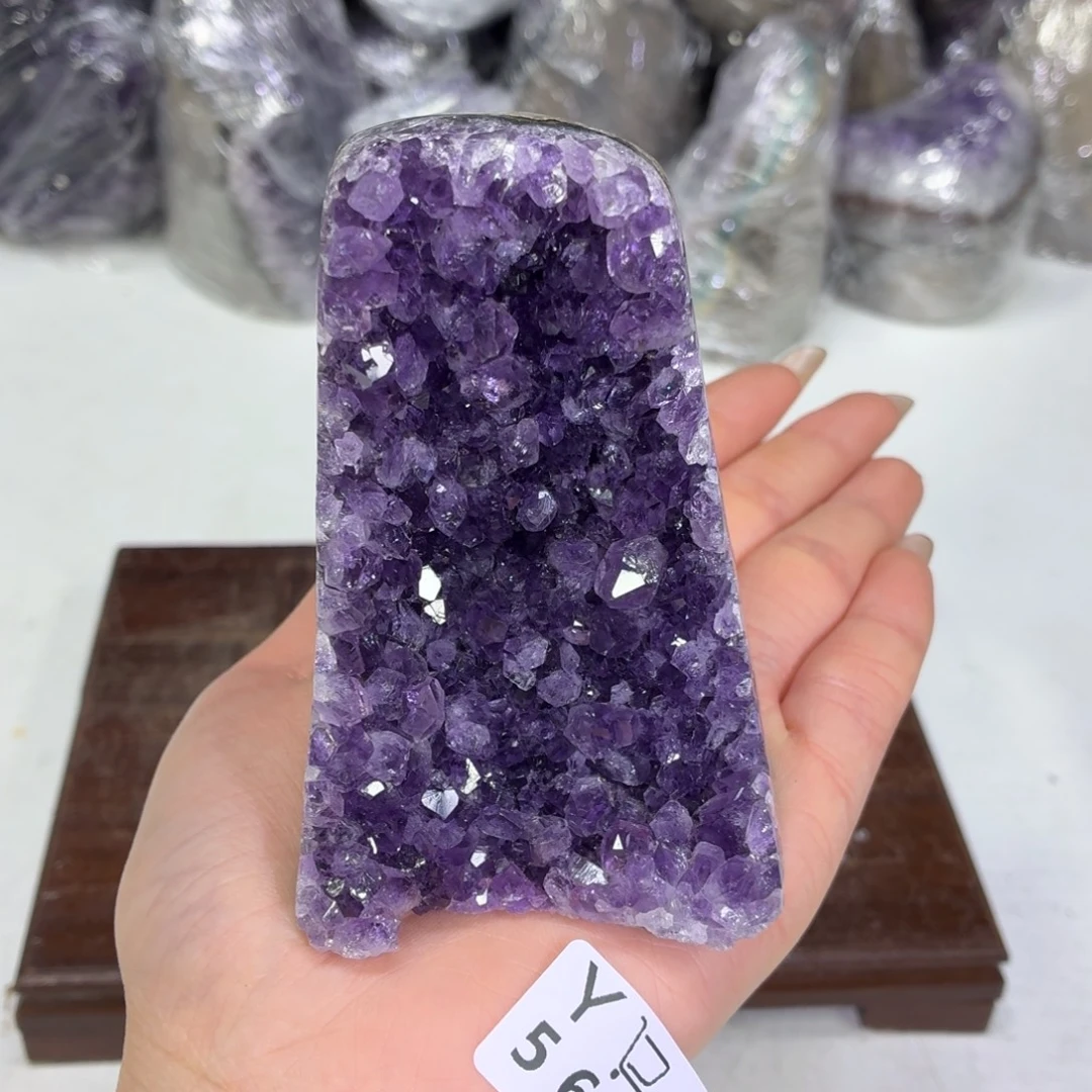 紫晶眼镜未镶嵌水晶