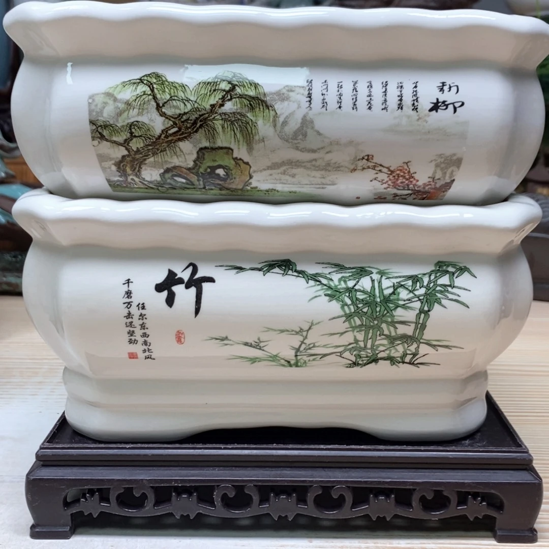 花盆紫砂陶瓷艺术花盆陶瓷