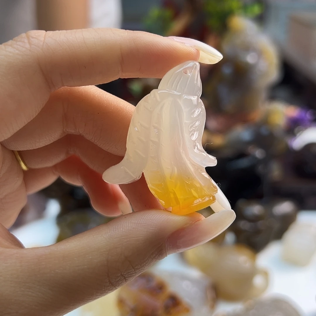 玛瑙/玉髓未镶嵌吊坠(不含链)