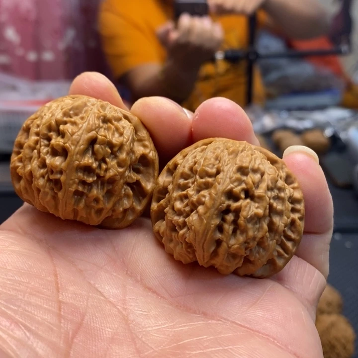 吊坠文玩核桃白狮子40+微修➕打底