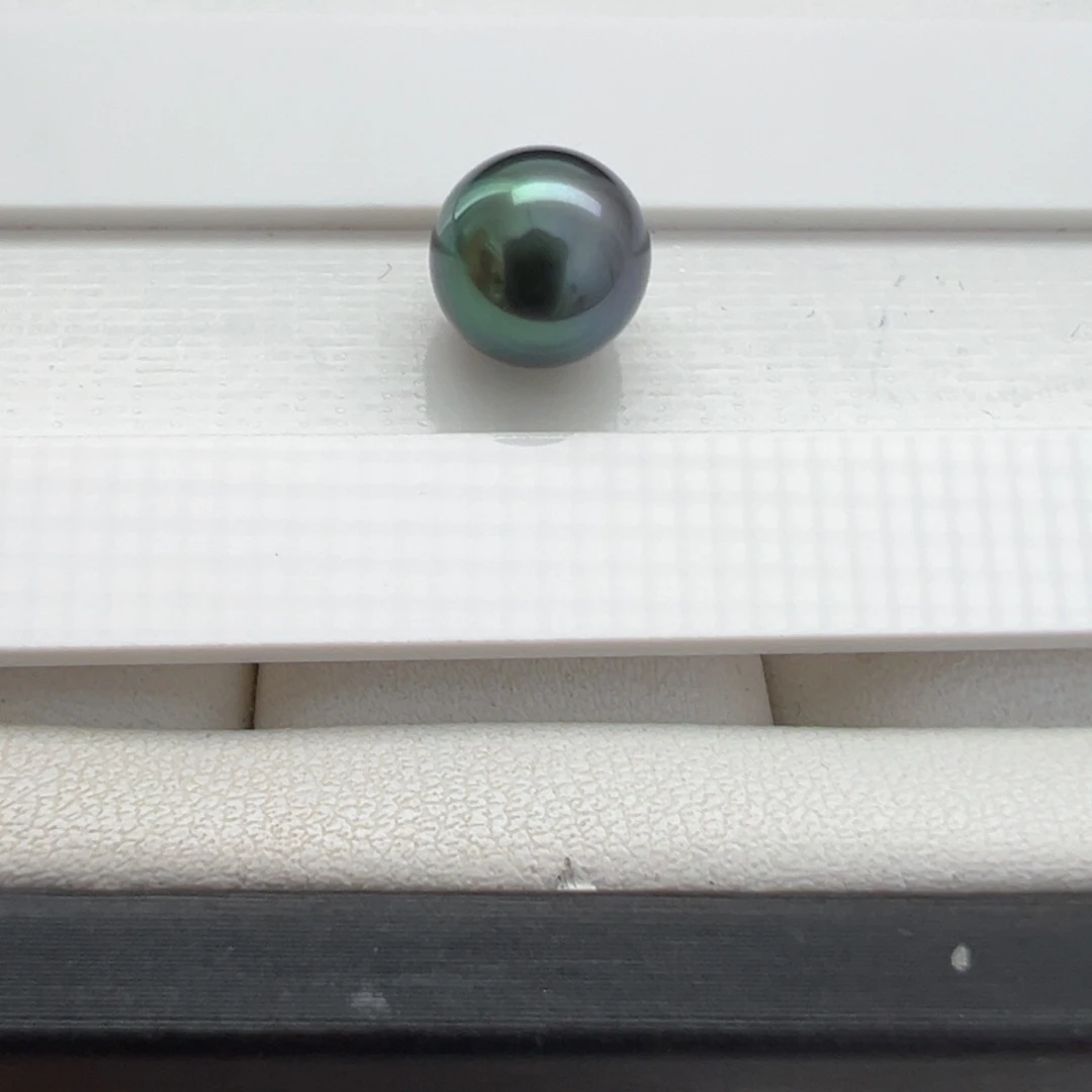 海水珍珠裸珠大溪地裸珠9-10mm可定制爱