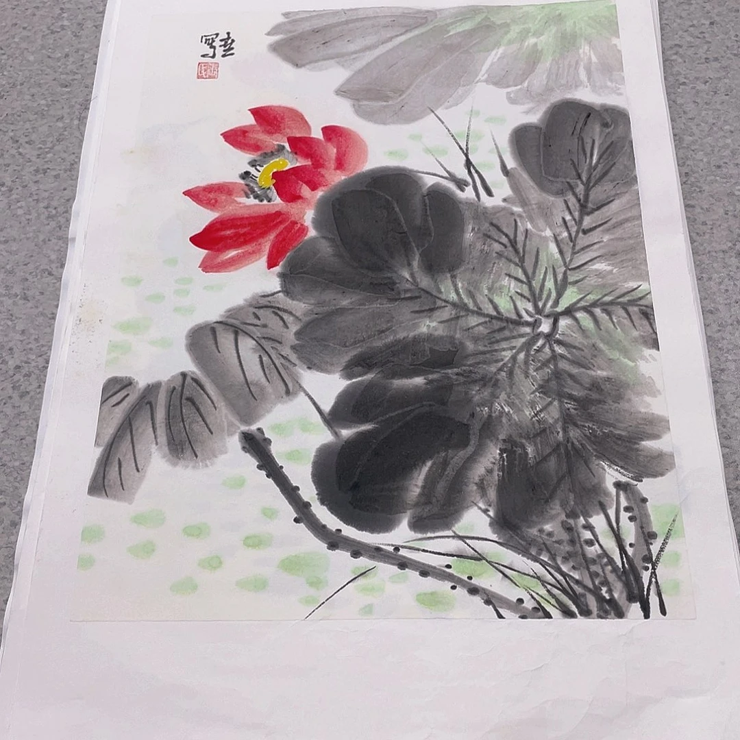 国画1.4平尺国画作品