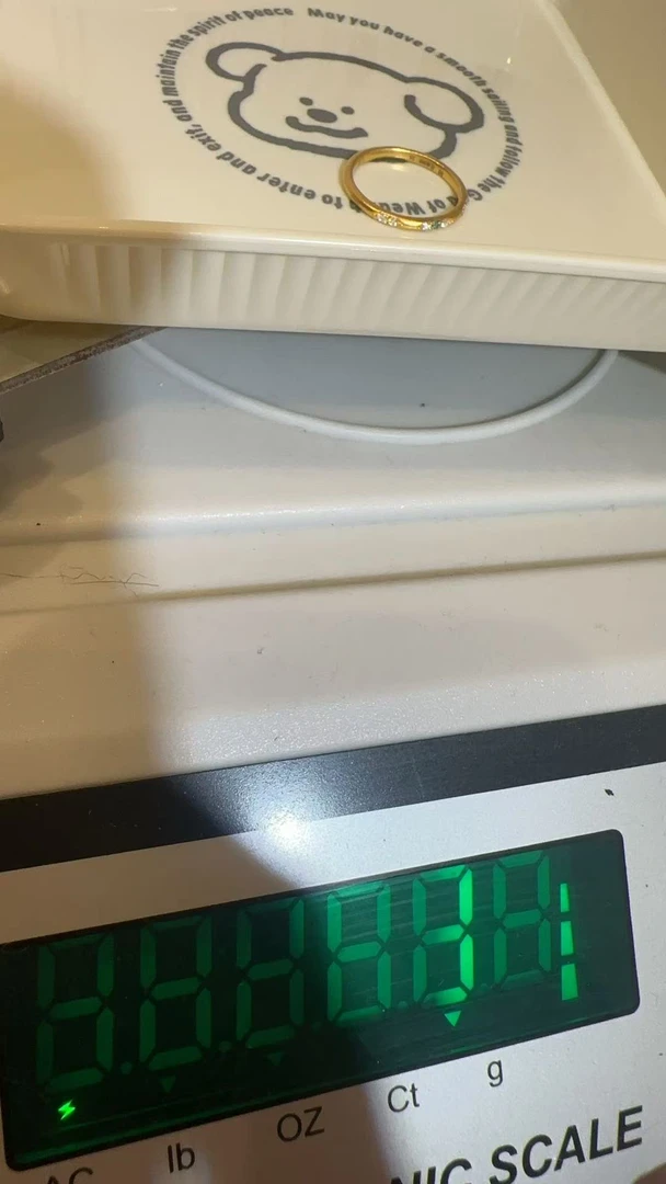 足金精品工艺戒指