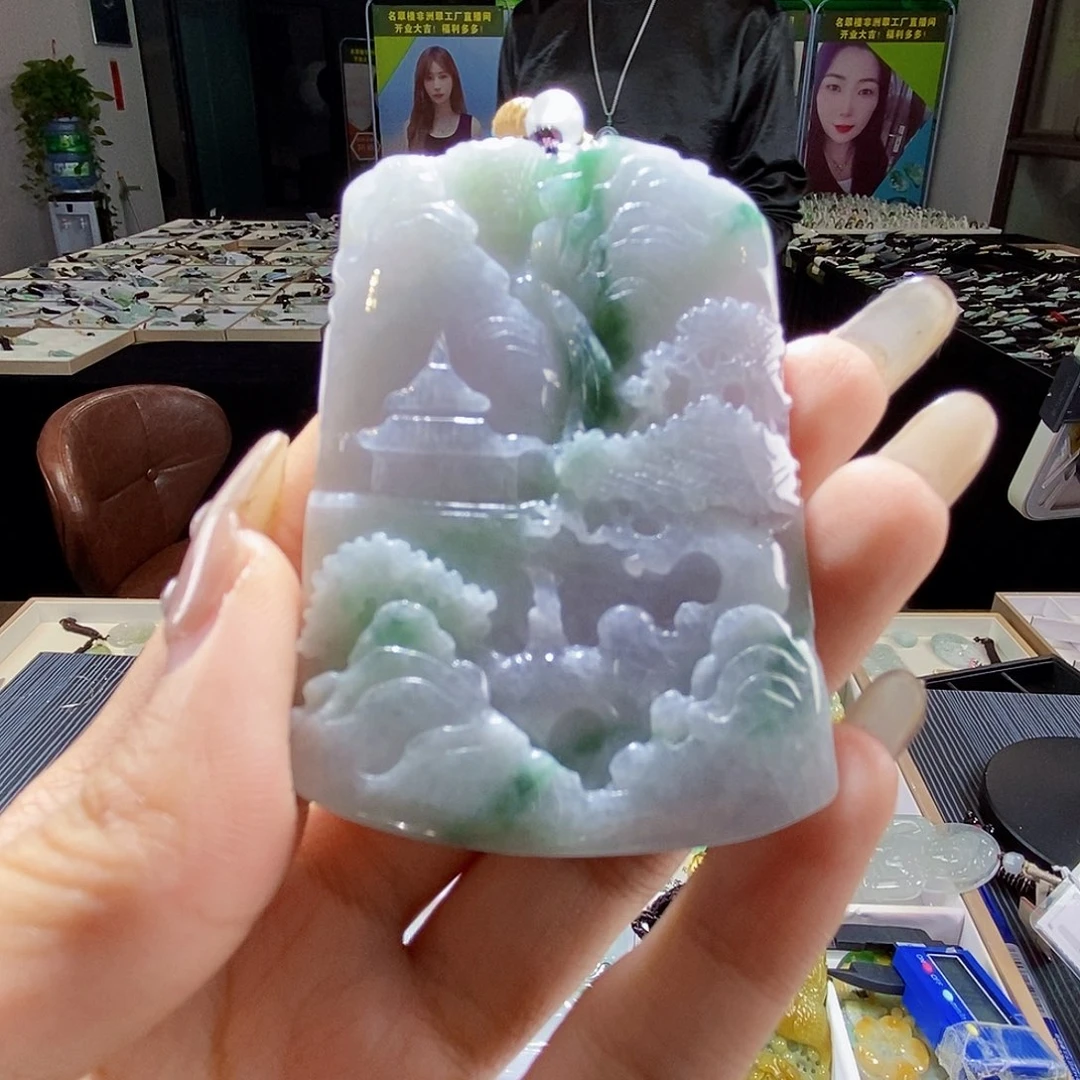 颈饰未镶嵌翡翠翡翠