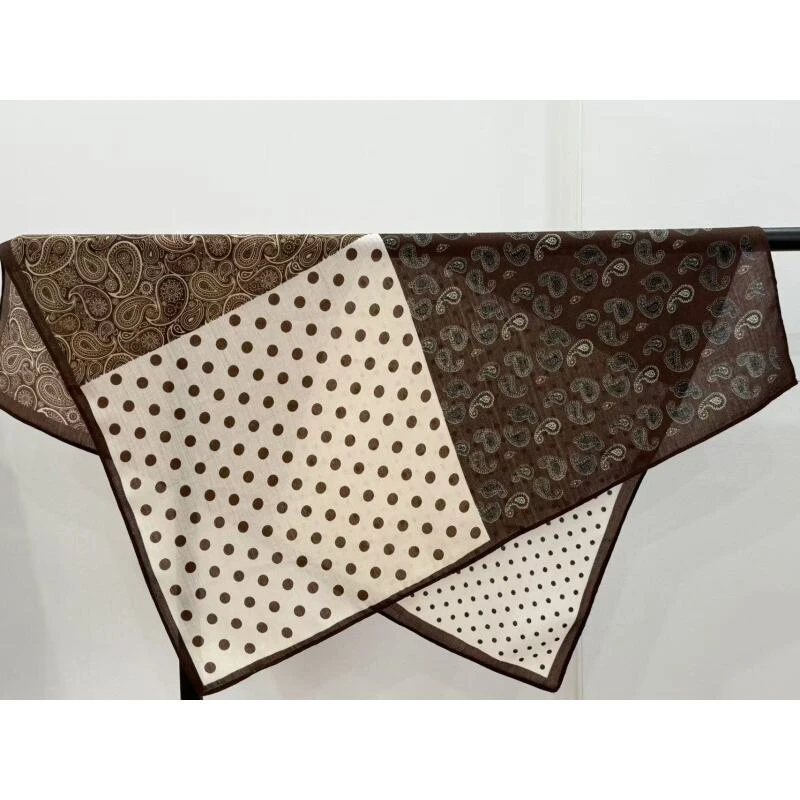 P9 【四宫格款】新款丝毛65*65左右丝巾方巾