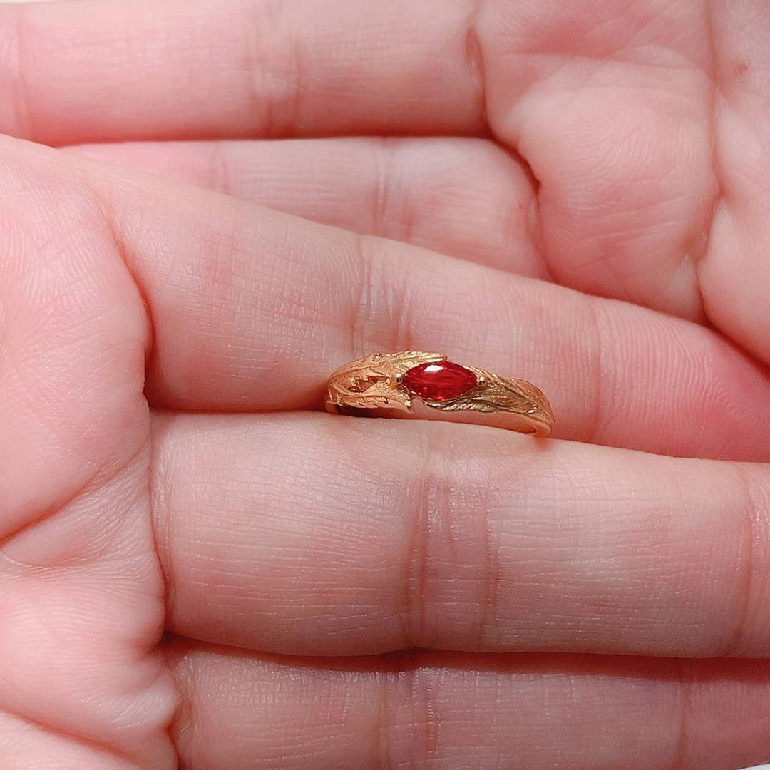 戒指银S925镶嵌蓝宝石