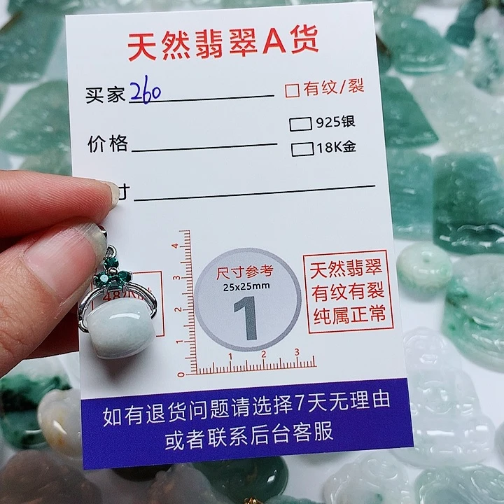 翡翠颈饰未镶嵌翡翠颈饰未镶嵌260