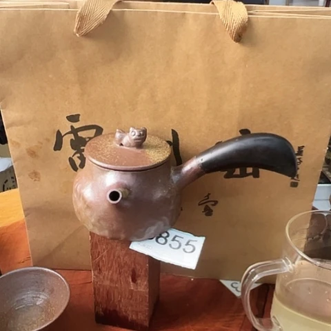 雷州窑B855一把手茶壶