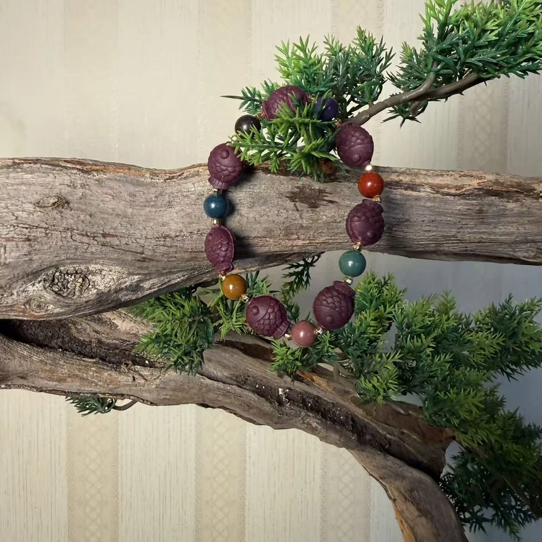 茉莉飘雪福鱼多宝手链hx0039zt5753