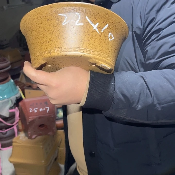 紫砂花盆紫砂等传统