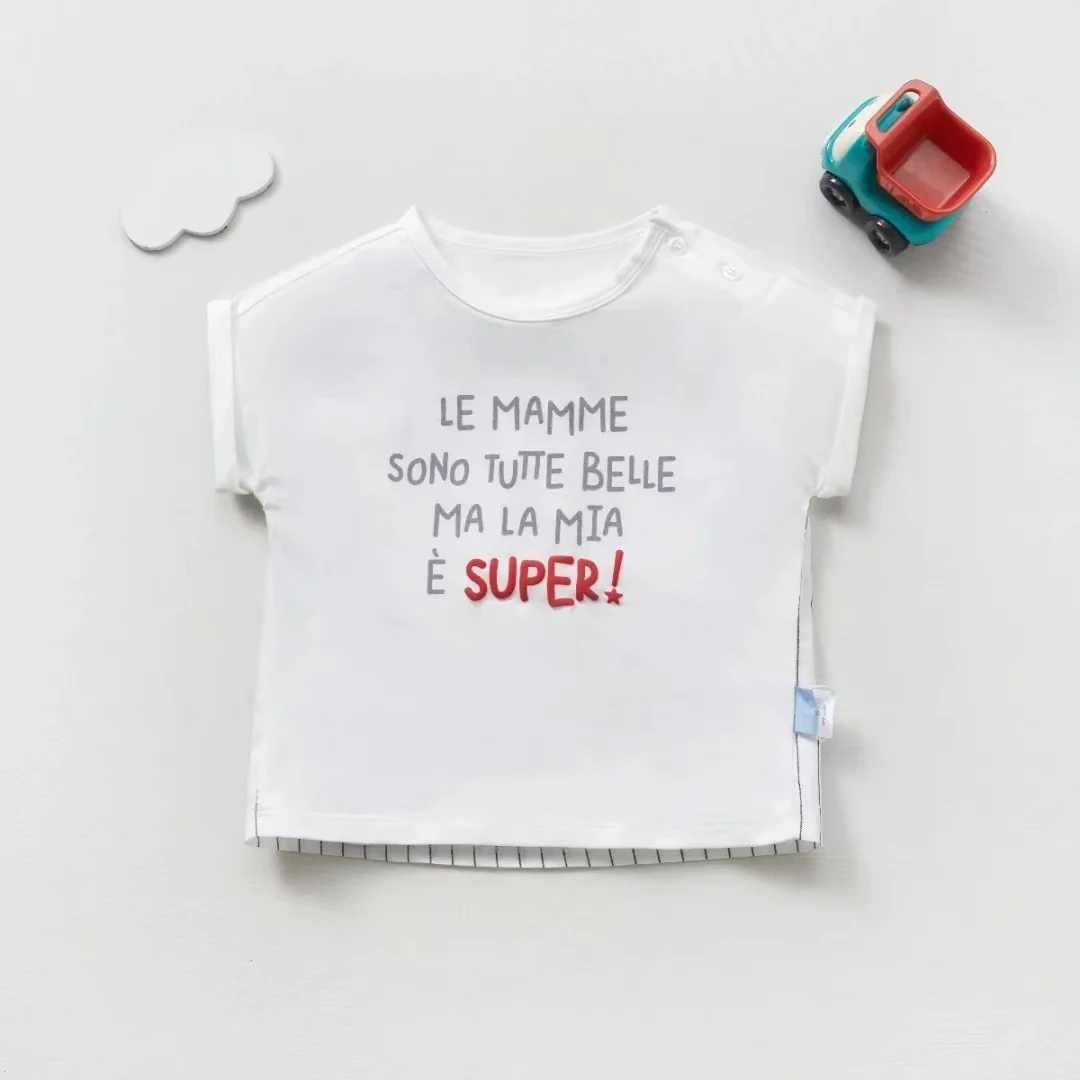 M7X130267白色拼接短袖