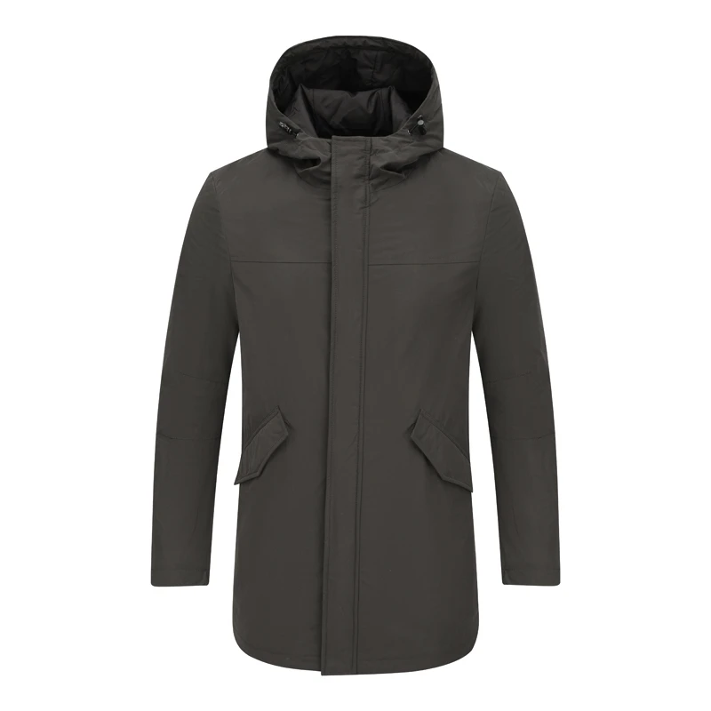 AB688歌秋冬稍厚男式棉衣 拉链休闲保暖防风棉服外套 时尚都市