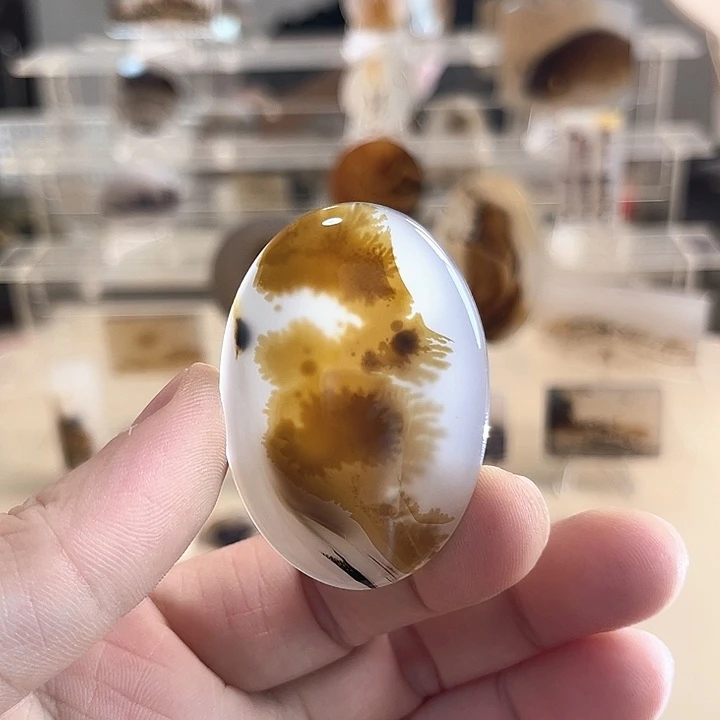 玛瑙/玉髓未镶嵌吊坠(不含链)