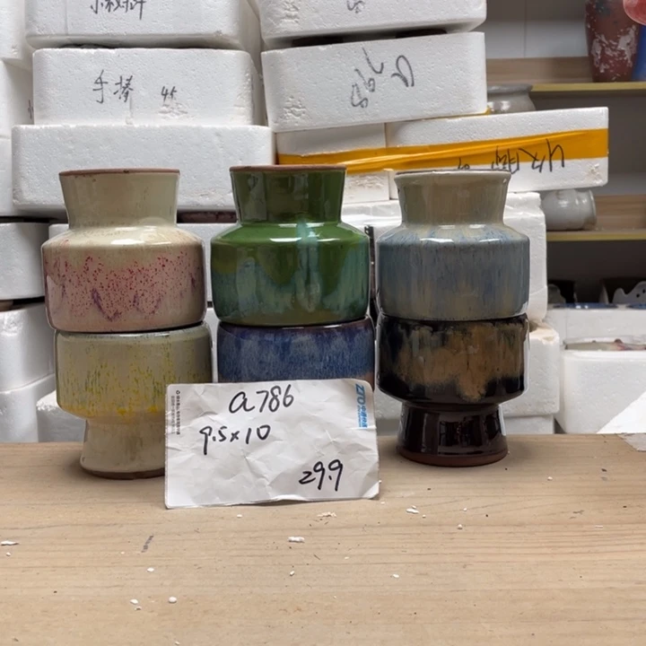 粗陶多肉花盆微瑕786