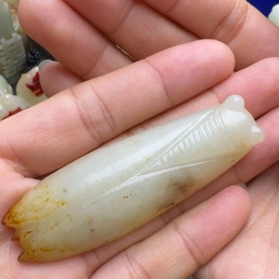 和田玉挂件未镶嵌㕚*、