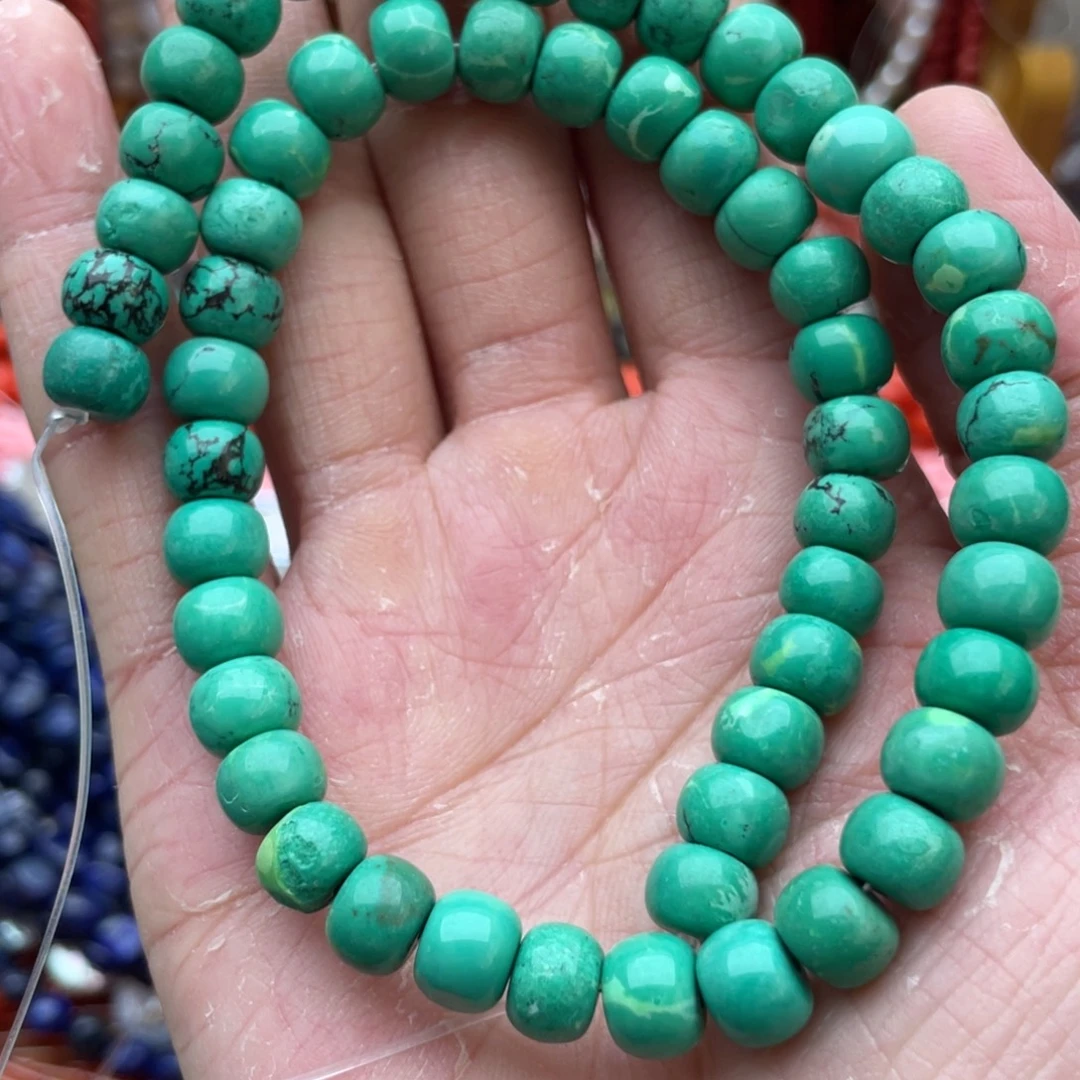 玛瑙/玉髓未镶嵌珠宝半成品松石1条卡8