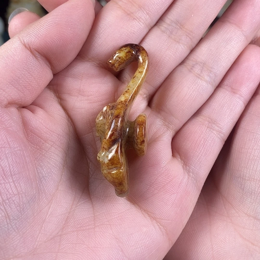 新***器和田玉未镶嵌挂件