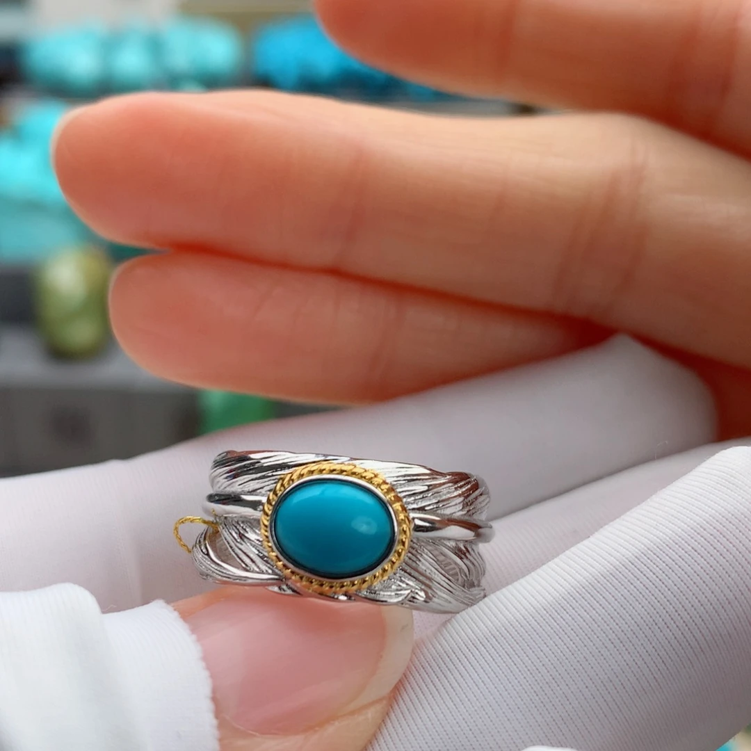 银S925镶嵌绿松石其他