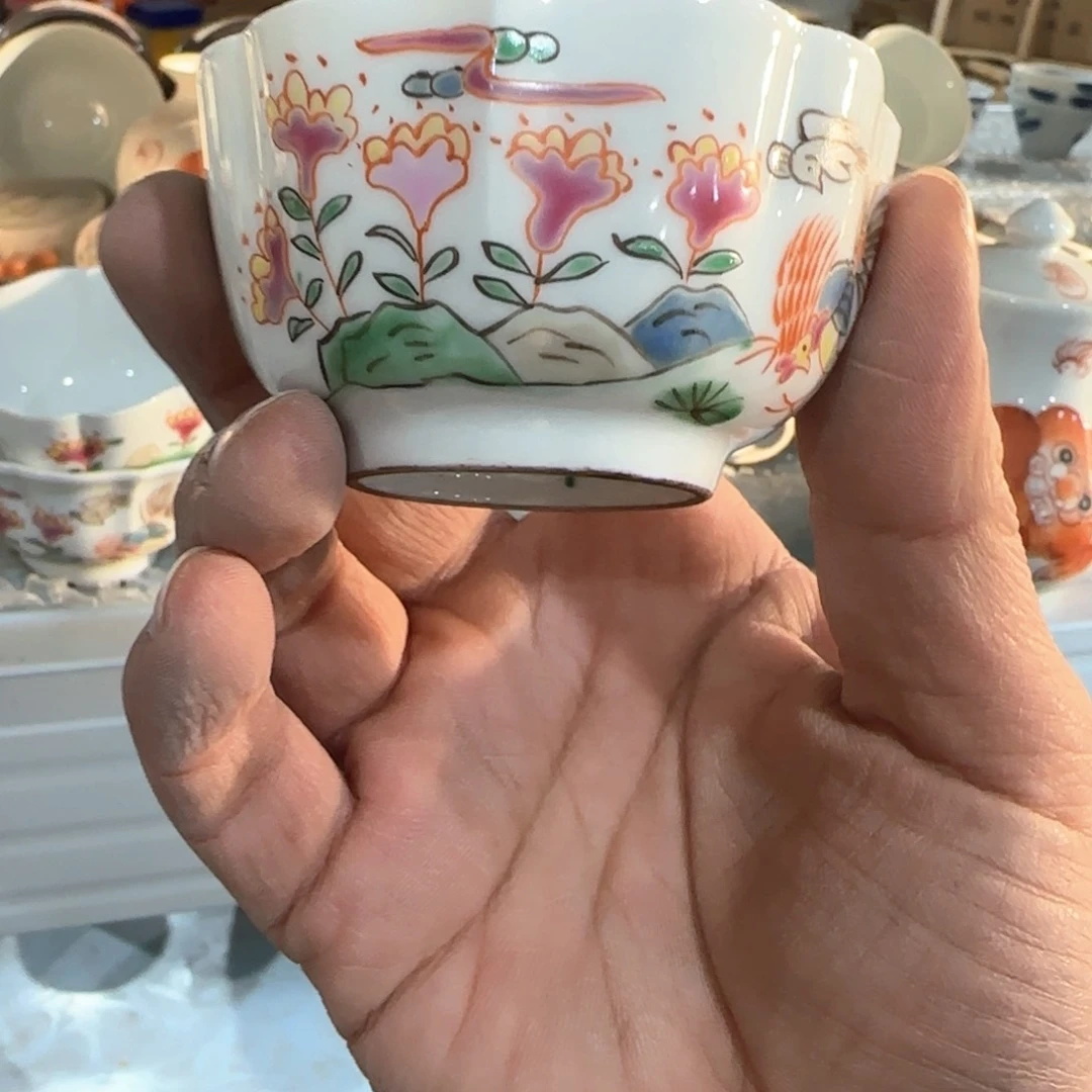 瓷片瓷器的制作和生产的方法第二