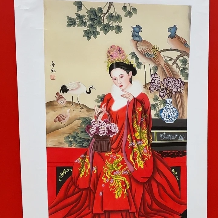 国画鲁钰先生精品之一