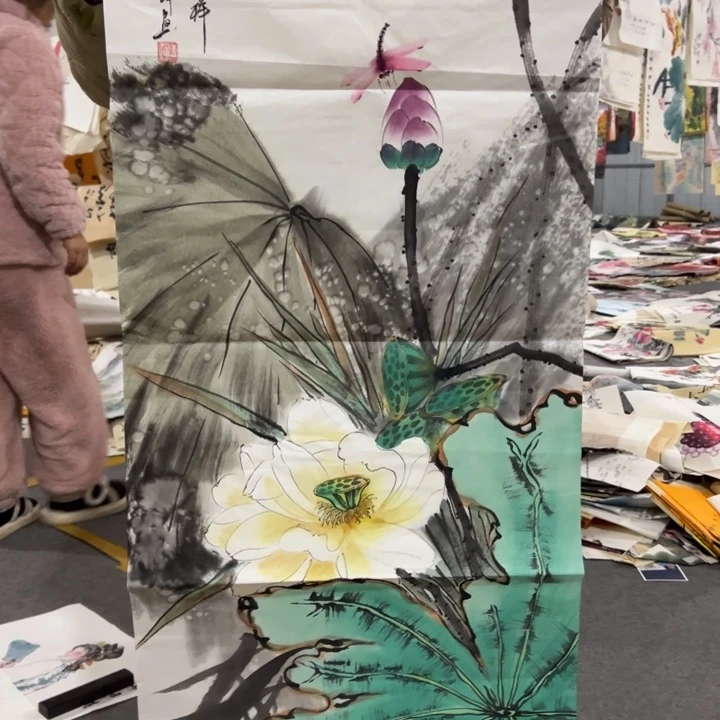 这个是手绘画的图啊我要看一下