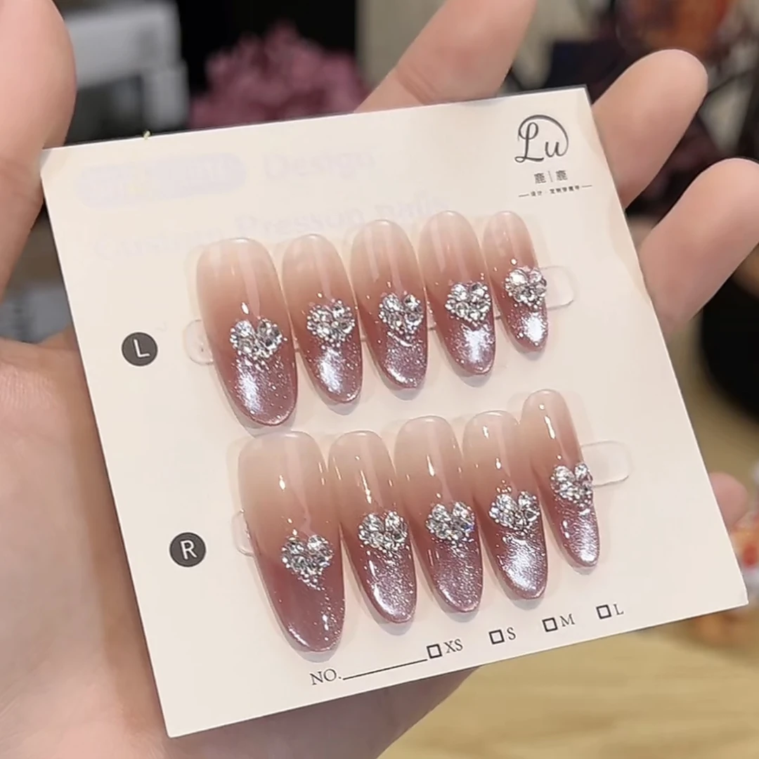 【画心-孤品微瑕NO退换补】鹿鹿家-纯手工穿戴甲