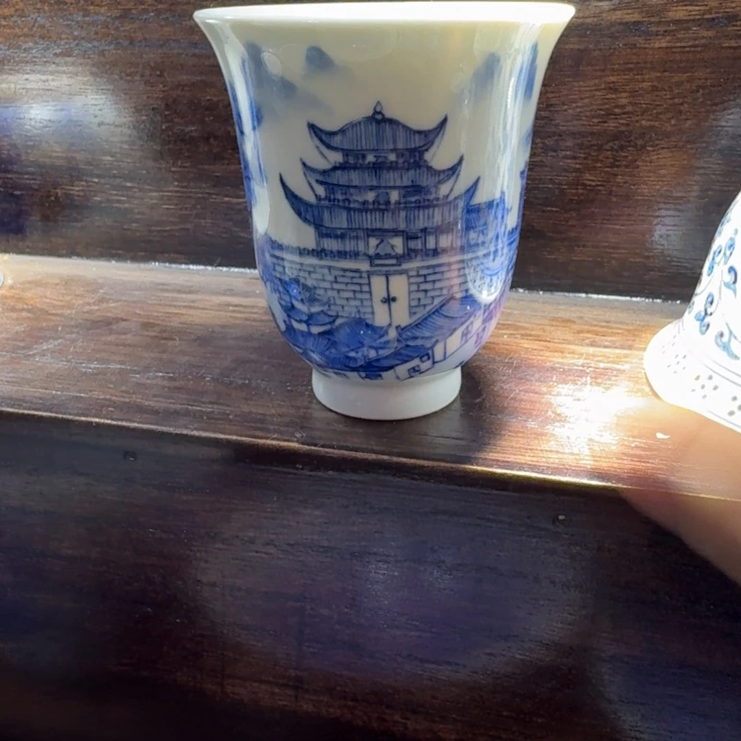 瓷片当代景德镇陶瓷手绘茶具