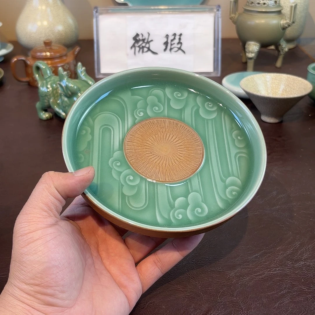 瓷片龙泉青瓷福利青瓷