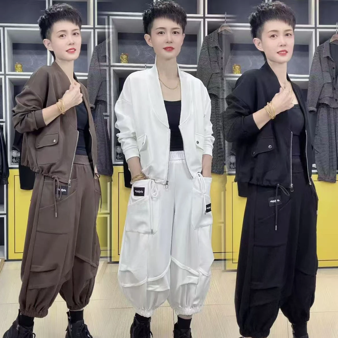 名1288-大气款曼巴棉无领披肩外套