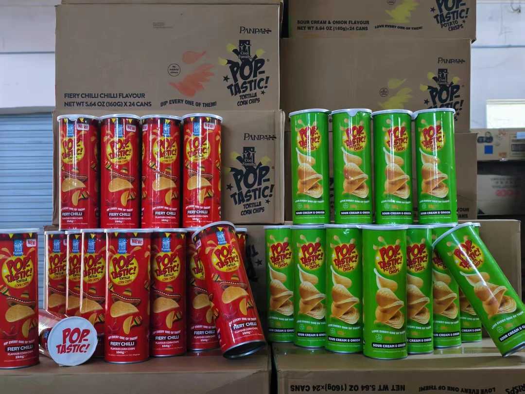 盼盼出口薯片香辣玉米味酸奶洋葱味膨化零食休闲办公网红零食小吃