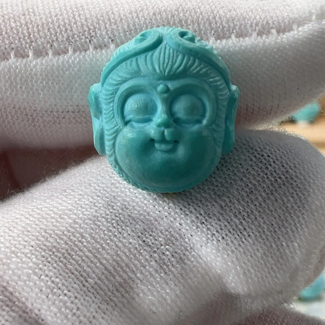 未镶嵌绿松石配饰13mm