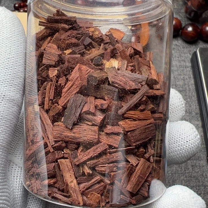木海南红降碎料50克