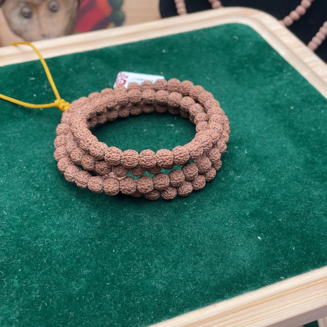 金刚菩提吊坠浅**华原桩一代龙108卡7