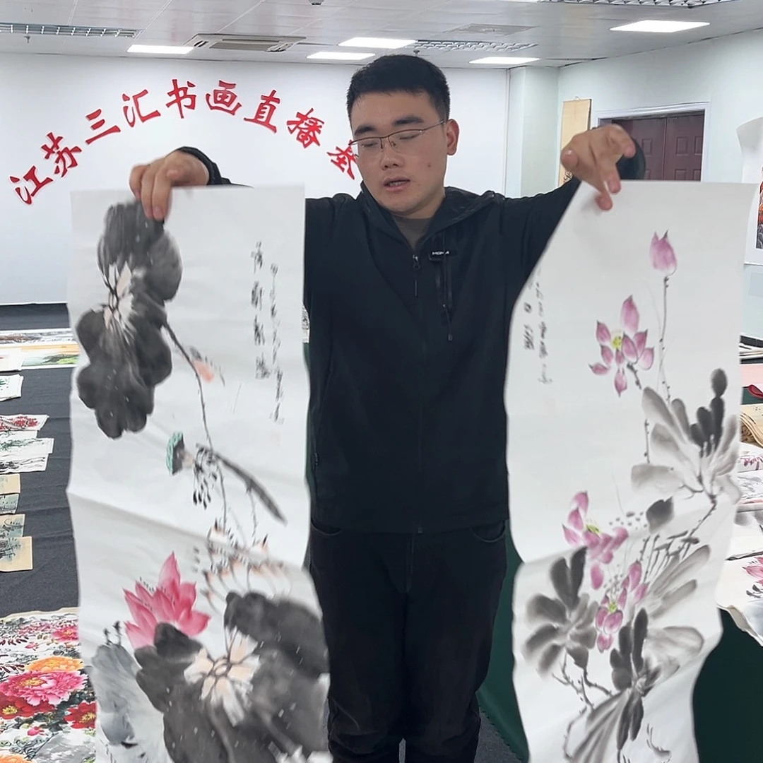 国画国画作品宣纸纯手绘