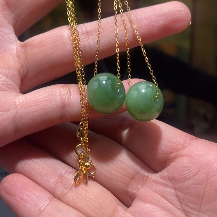 和田玉未镶嵌颈饰多样性发货，发其一