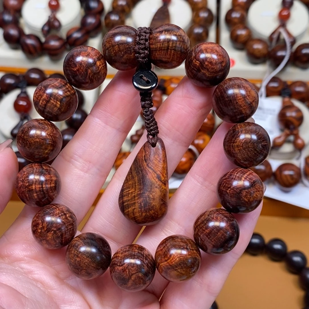 黄花梨/降香黄檀手串/手链人*事海南黄花梨1.5