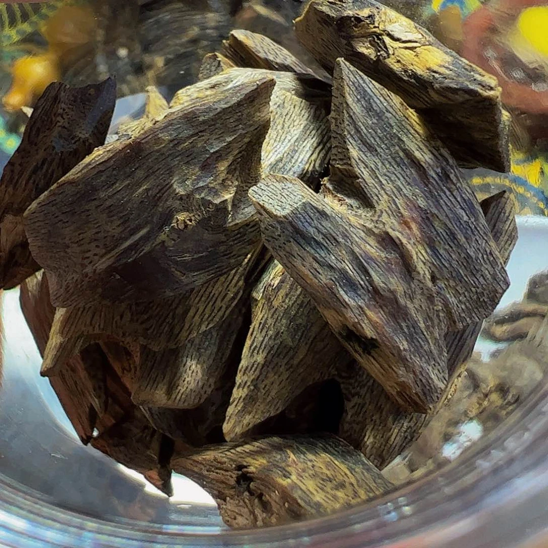 沉香手把件?***?绿棋楠沉香陆河块料