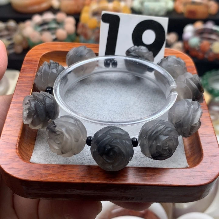 石英质玉手链未镶嵌