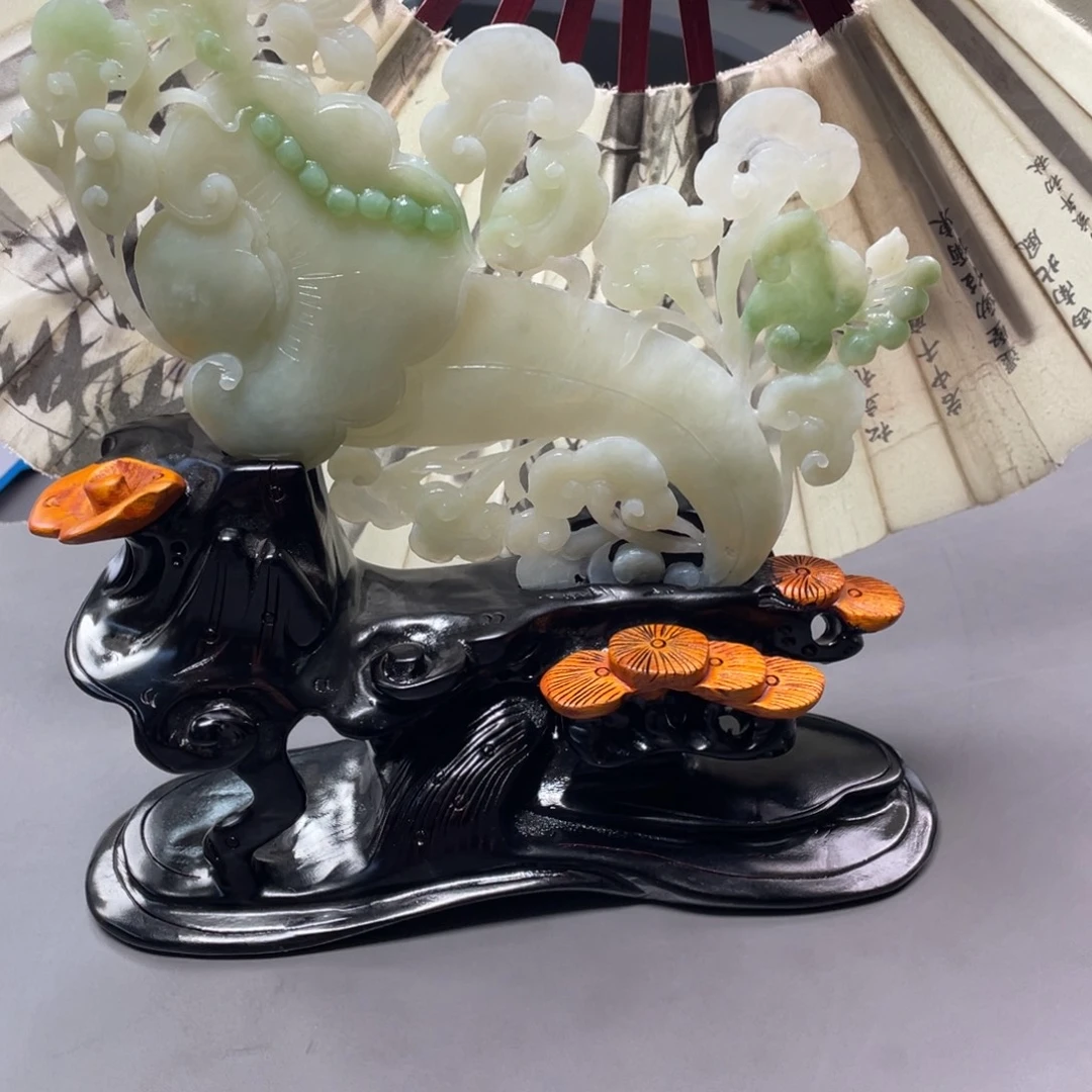 和田玉未镶嵌摆件