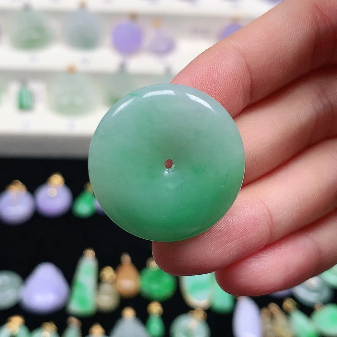 颈饰未镶嵌翡翠翡翠吊坠