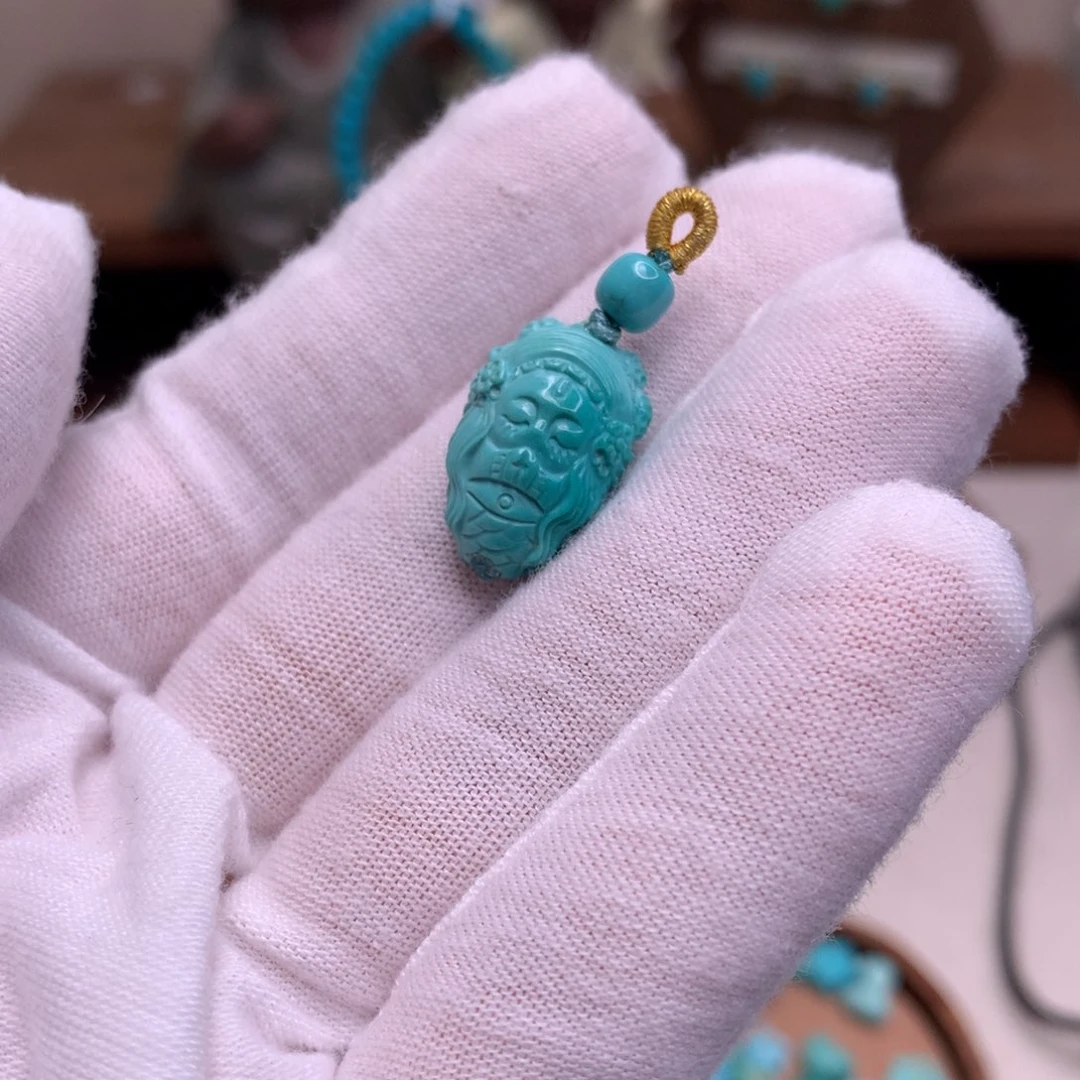 绿松石未镶嵌配饰