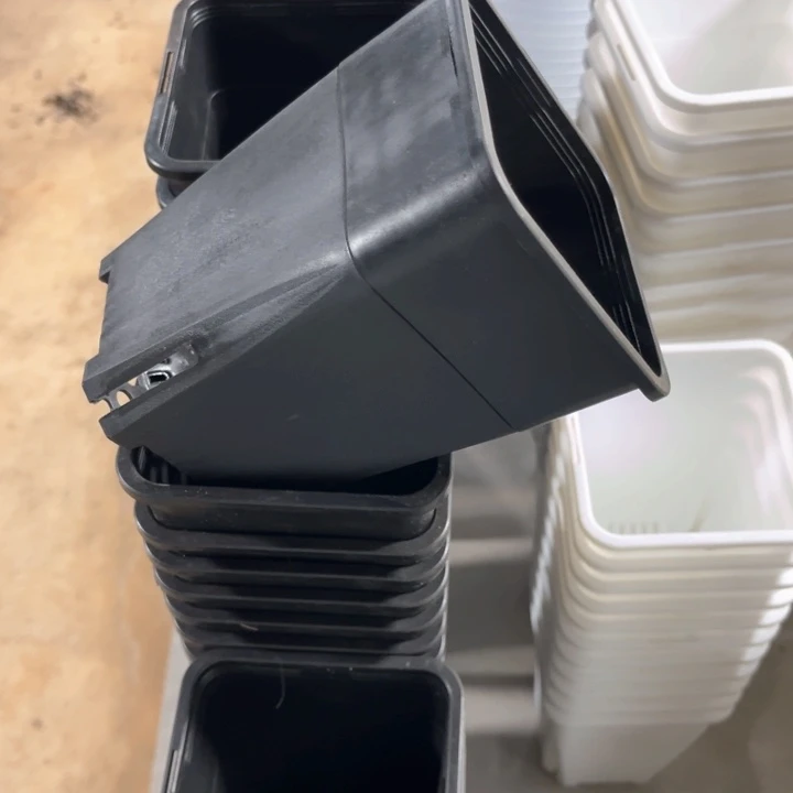 树脂黑方口10高13一组12