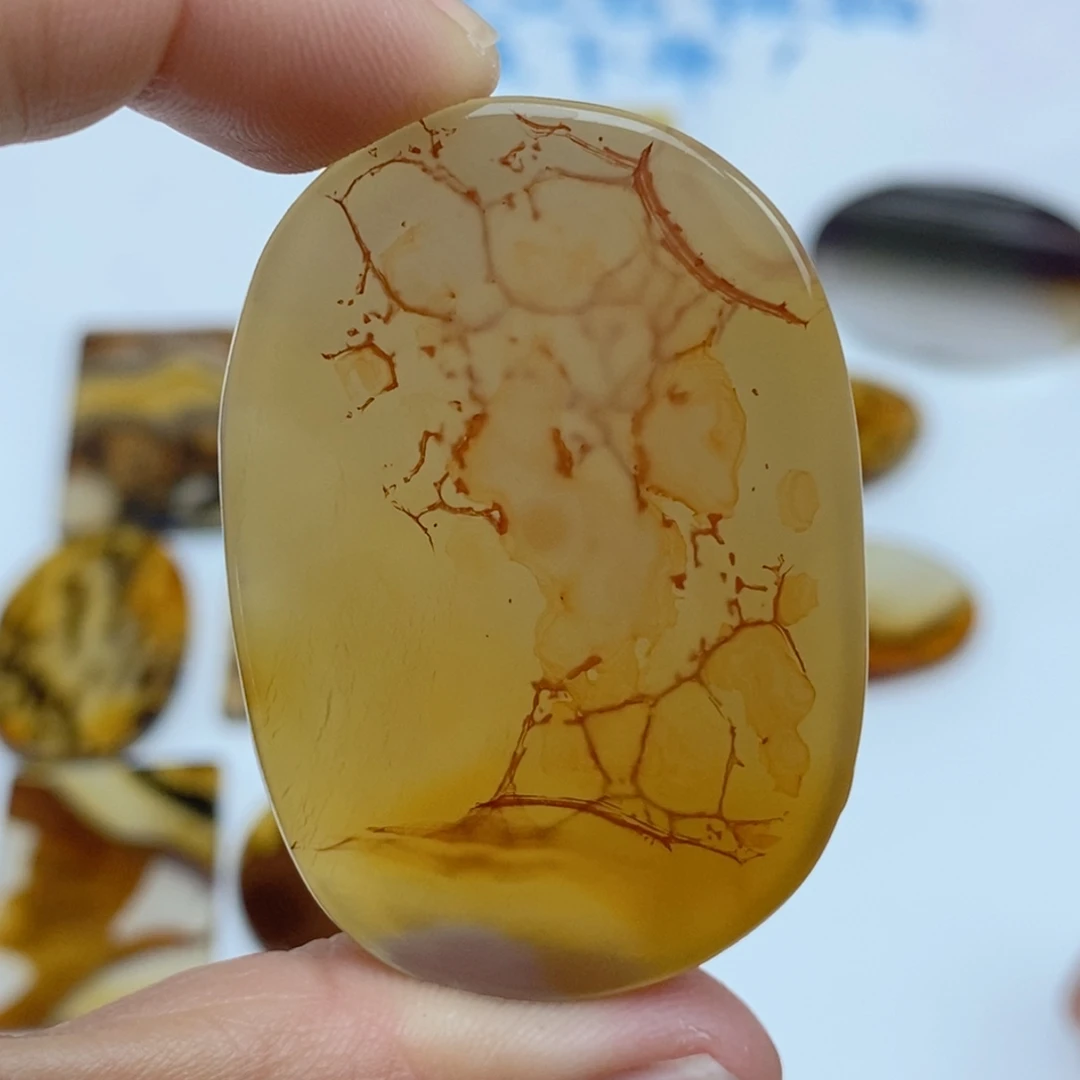 玛瑙/玉髓未镶嵌珠宝半成品